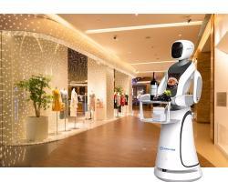 Умный робот-официант с милым дизайном для доставки и сервиса (арт. 29101727)