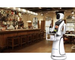 Умный робот-официант с милым дизайном для доставки и сервиса (арт. 29101727)