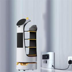 Робот Anseboo для доставки еды с заменяемым аккумулятором и 4 подносами (арт. 29101728)