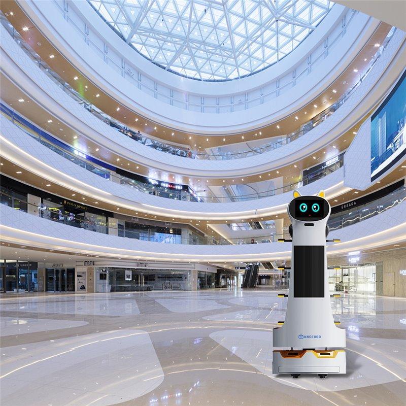 Умный робот для доставки блюд в ресторанах и больницах (арт. 29101833)