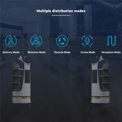 Робот-официант Mesero для сервировки напитков и блюд на открытых площадках (арт. 29101839)