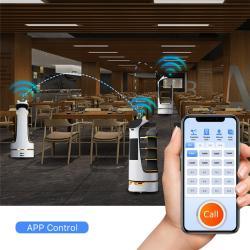 Коммерческий робот-официант с экраном 15.6 дюйма для доставки еды (арт. 29101840)