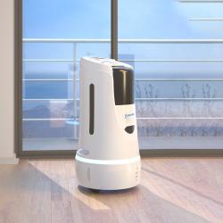 Автономный робот для отелей с дверью для доставки и безопасности (арт. 29101852)