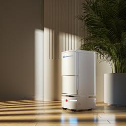 Робот для доставки в отелях с объемом 70 л и скоростью 1.5 м/с (арт. 29101854)