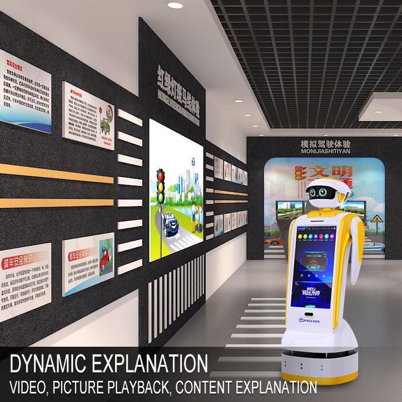 Робот для встречи гостей с функцией танцев и поддержкой IoT и ChatGPT (арт. 29101864)