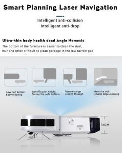 Оптовый робот-пылесос для дома с функцией самоочистки контейнера (арт. 29101886)