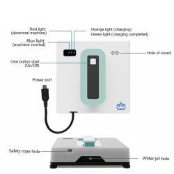 Умный робот для окон с функцией распыления и управлением через приложение (арт. 29101935)