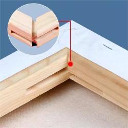 Натяжной холст для рисования на сосновой раме, хлопок, популярная модель (арт. 04111529)