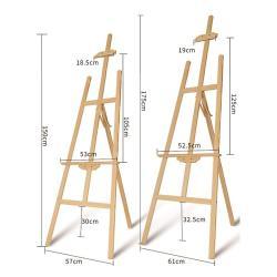 Регулируемый мольберт из сосны, индивидуальный размер, низкая цена (арт. 04111627)