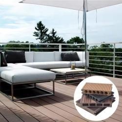 Легко устанавливаемый композитный настил для бассейна, WPC материал (арт. 04111660)