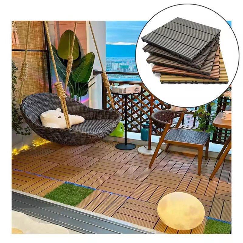 Композитная плитка Tercel 30*30 см, замковое соединение, для сада и террасы (арт. 04111820)