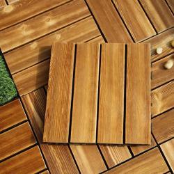 Плитка Tercel WPC для террасы и сада, замковое соединение, композитная (арт. 04111836)