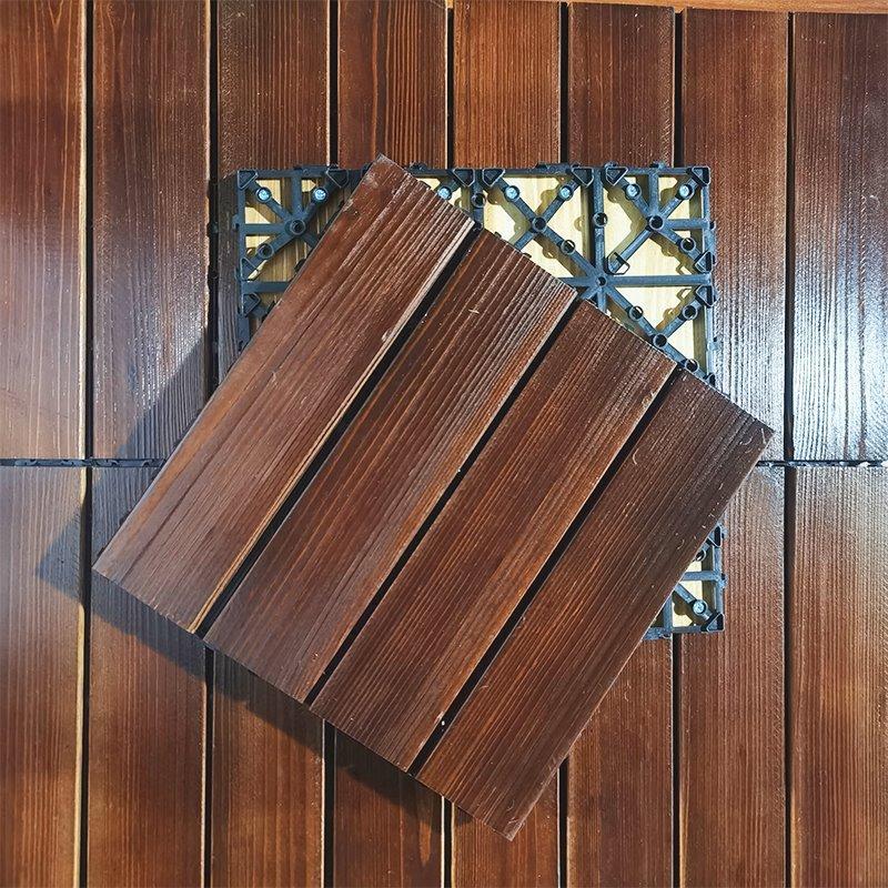 Декоративный огнеупорный настил WPC для балкона и сада, новый дизайн (арт. 04111842)