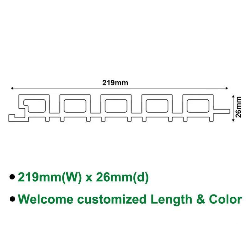 Панель для декора стен с имитацией камня, композитная WPC панель для потолка (арт. 04111880)