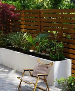 Водостойкие панели WPC для забора, композит дерево-пластик, для улицы (арт. 04111892)