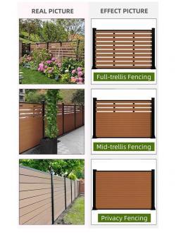 Заборные панели WPC для улицы, оптовая продажа, композитный материал (арт. 04111903)