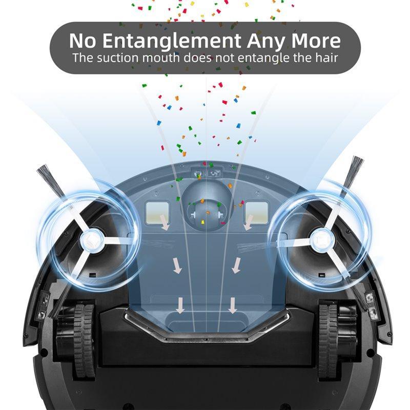 Робот-пылесос 3 в 1 для дома с режимами подметания и мойки (арт. 04111119)