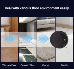 Компактный робот-пылесос для твердых полов, мощная модель (арт. 04111140)