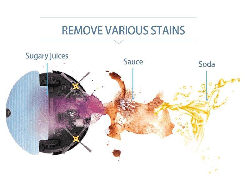 Робот-пылесос с камерой и гироскопом, мощное всасывание (арт. 04111152)