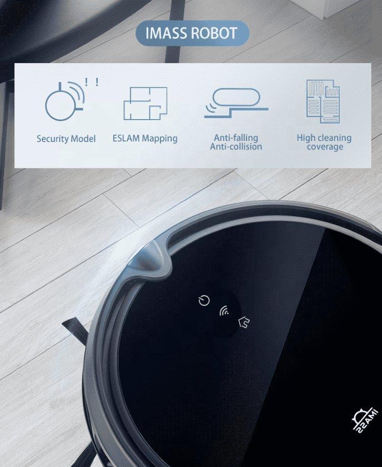 Робот для влажной уборки с камерой и навигацией гироскопа (арт. 04111154)