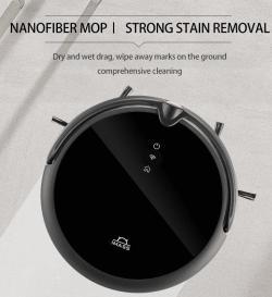 Робот-пылесос с камерой и WiFi, умная швабра для полов (арт. 04111156)