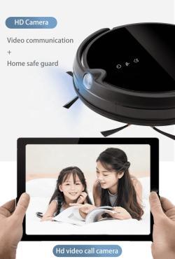 Портативный робот-пылесос с камерой для уборки и подметания (арт. 04111158)