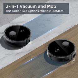 Робот-пылесос с лазерной навигацией, EU/US, беспроводной для дома (арт. 04111304)