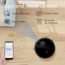 Робот-пылесос с управлением через смартфон, Lidar навигация (арт. 04111307)