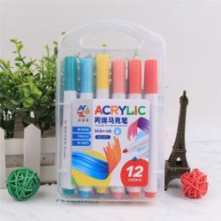 Набор акриловых маркеров для школы, водный чернилами, для рисования и художественного творчества (арт. 2711784)