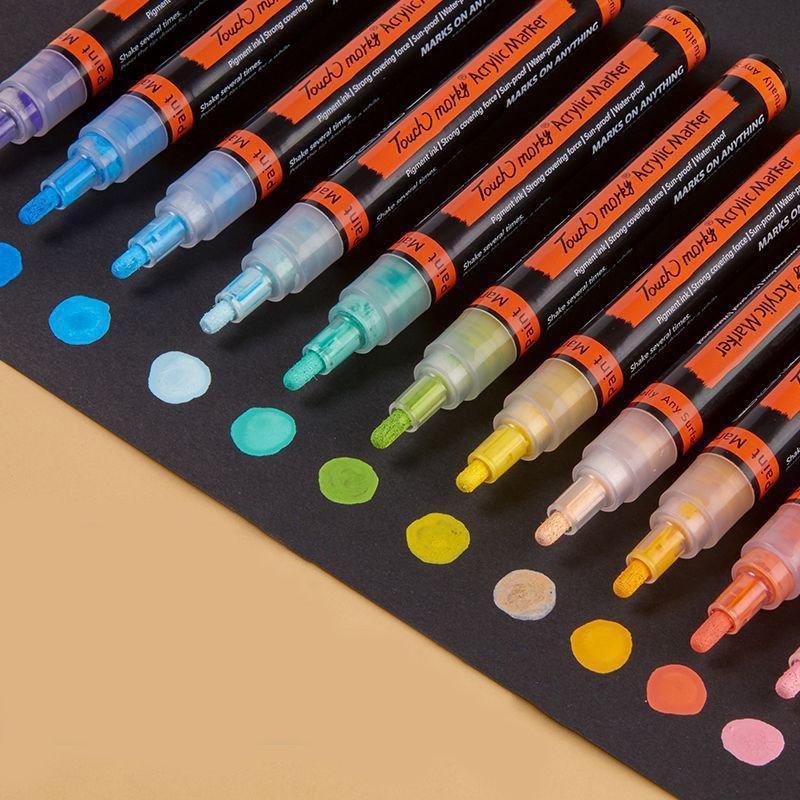 Экологически чистые и разнообразные маркеры для рисования, акриловые маркеры для творчества (арт. 2711785)