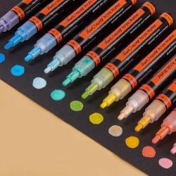 Экологически чистые и разнообразные маркеры для рисования, акриловые маркеры для творчества (арт. 2711785)