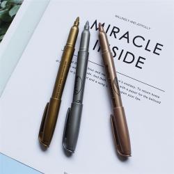 Металлические водостойкие маркеры Sharpie, золотые и серебряные для творчества и рисунков (арт. 2711790)