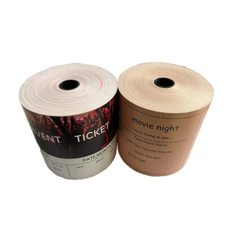 Билеты на мероприятия из бумаги с голограммой и логотипом для пропуска (арт. 2611445)