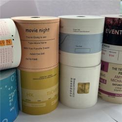 Рулоны термобилетов для входа на мероприятия, купонов и скидок (арт. 2611454)