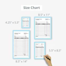 Накладные книги с тройными копиями для профессиональных записей (арт. 2611459)