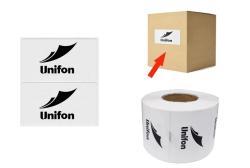 Белые наклейки A6 для накладных, самоклеющиеся рулоны 100x150 мм (арт. 2611657)