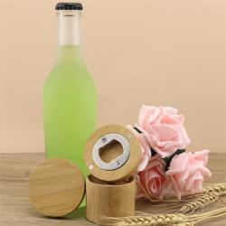 Экологичный деревянный открыватель для бутылок, сувенир с логотипом отеля (арт. 2611607)