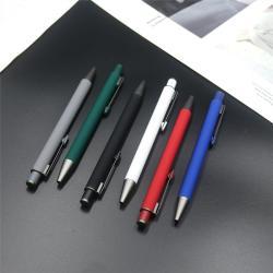 Металлическая шариковая ручка с логотипом, рекламный подарок (арт. 2611676)