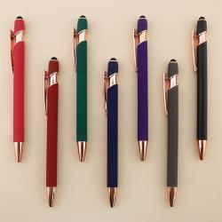 Многофункциональная ручка 2 в 1 с блестками, стилус и шариковая ручка (арт. 2611681)