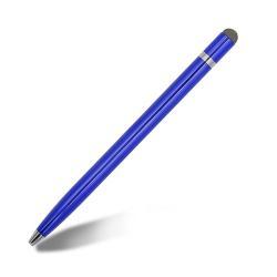 Тонкая металлическая ручка с указателем, для бизнеса, с логотипом (арт. 2611683)