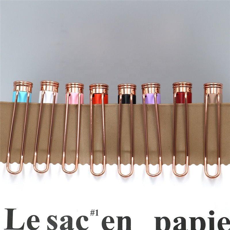 Узкая металлическая ручка с мягким покрытием, для отелей, с логотипом (арт. 2611694)