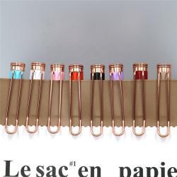 Узкая металлическая ручка с мягким покрытием, для отелей, с логотипом (арт. 2611694)