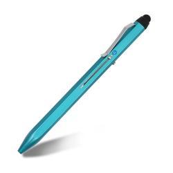 Шестиугольная ручка со стилусом, шариковая, с чернилами 4 цветов (арт. 2611723)