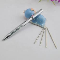 Ручка с чернилами четырех цветов: черный, красный, зеленый, синий, многоцветная (арт. 2611725)