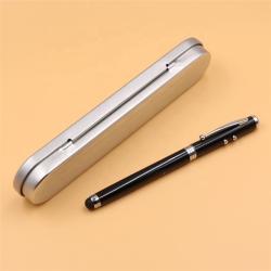 Ручка 4 в 1 с лазерным указателем, в подарочной коробке из олова (арт. 2611730)