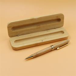 Бамбуковая ручка в подарочной коробке, экологичный набор (арт. 2611734)