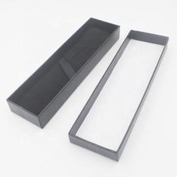 Черная картонная коробка для упаковки ручек, недорогая оптовая продажа (арт. 2611742)