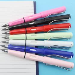 Ассорти пластиковых вечных карандашей 2B, яркие цвета, логотип на заказ (арт. 2611765)