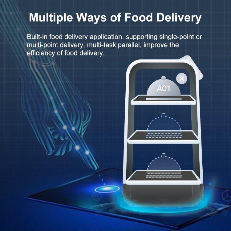 Робот для доставки продуктов с системой предотвращения препятствий (арт. 2811533)