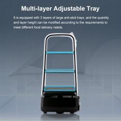 Робот для подачи пищи с функцией доставки еды и обслуживания в ресторанах (арт. 2811536)